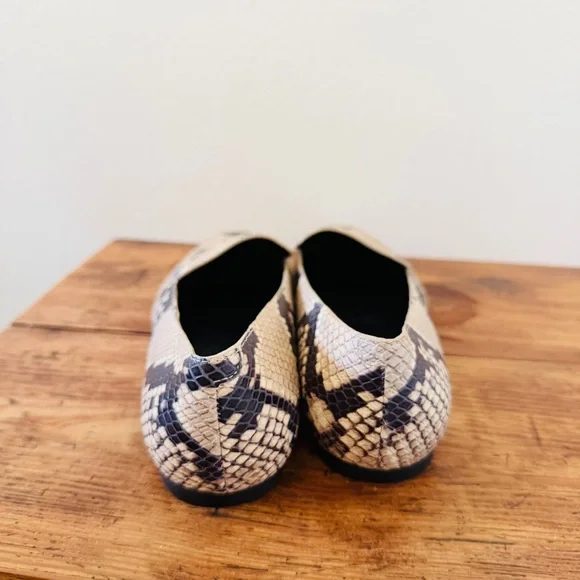 Marc Fisher LTD Enaba Square Toe Loafer in Snakeskin Print - Picture 5 of 8